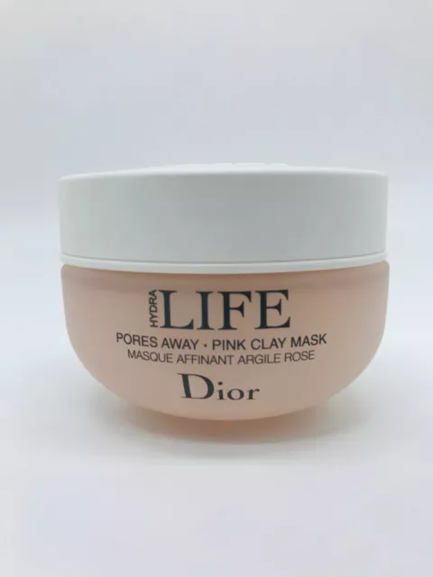 Christian Dior Hydra Life Pores Away Pink Clay Mask 1.7 oz NEW SEALED