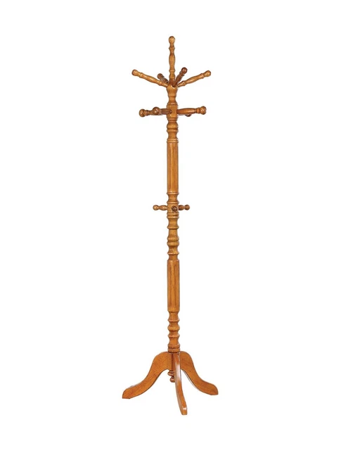 Coaster Tobacco Coat Rack W/ Spinning Top In Tobacco Finish 900759
