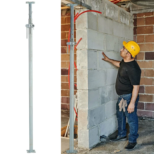 FORMWORK QUICKLOCK SCAFFOLDING Steel Support Adjustable Post Shoring ...