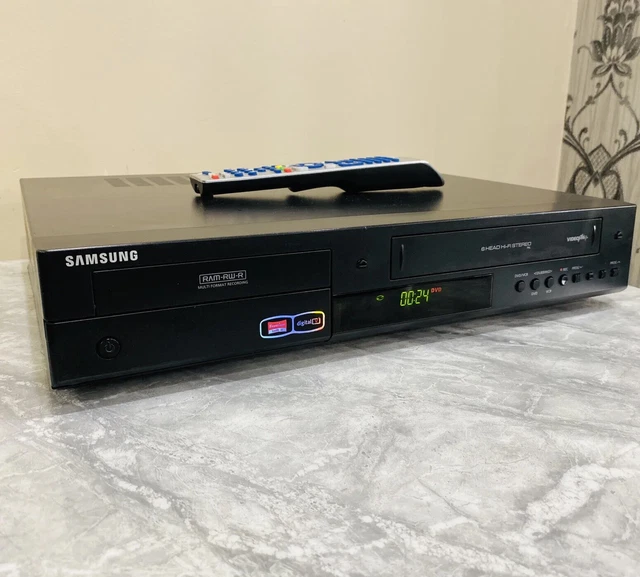SAMSUNG DVDVR470M DVD VHS VIDEO VCR Recorder Copy VHS to DVD 125.06
