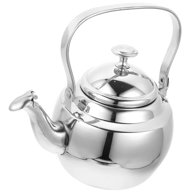 Kitchen Coffee Kettle Stainless Steel Kettle Stainless Steel Pitcher Lid Teapot