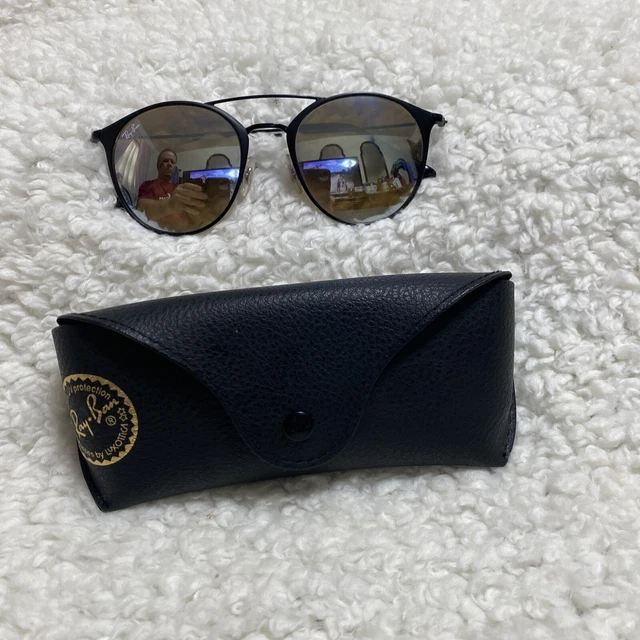 Ray Ban Unisex Fashion RB3546-186-9A52 52mm Black Sunglasses - Pre-Own Ray Ban Unisex Fashion RB3546-186-9A52 52mm Black Sunglasses - Pre-Own