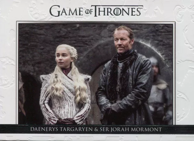 Game Of Thrones Season 8 Relationships Chase Card DL52 Daenerys Targaryen