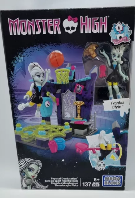 Monster High Frankie Stein Physical Deaducation Mega Bloks Set - NEW