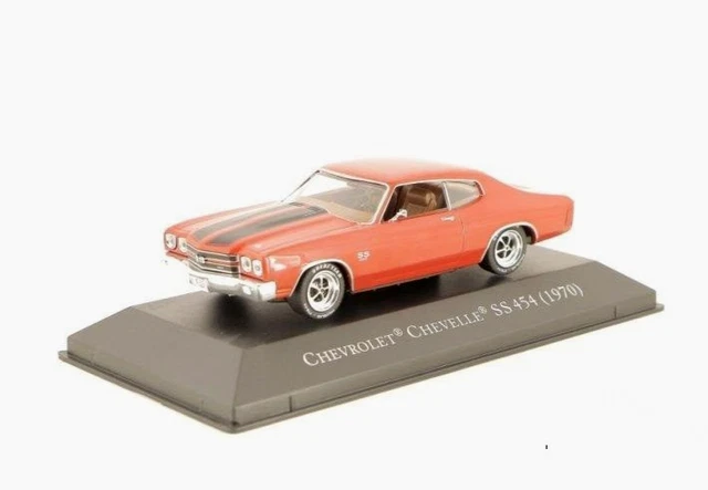 Modèle Réduit Chevrolet Chevelle SS 1973 1:43 Ixo Altaya - Boîte Vitrine - Neuf
