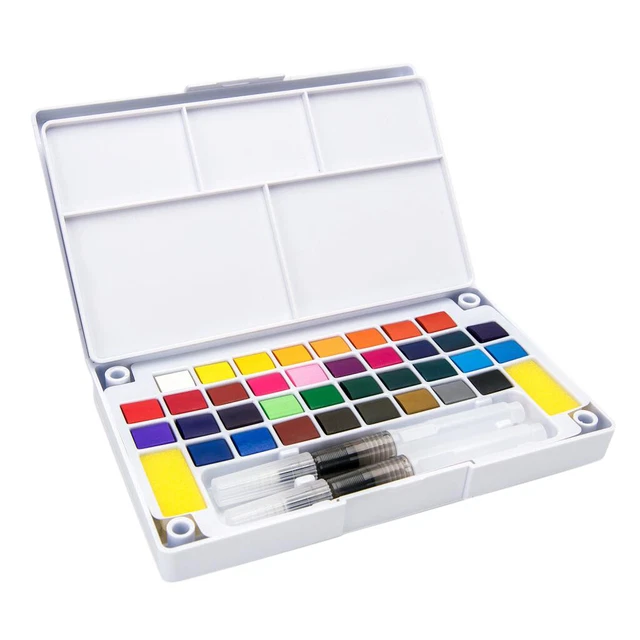 24 COULEURS AQUARELLES aquarelles aquarelles peintures aquarelles ...