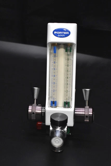Porter MXR 3000 Dental Nitrous Oxide N2O Flowmeter Conscious Sedation Unit