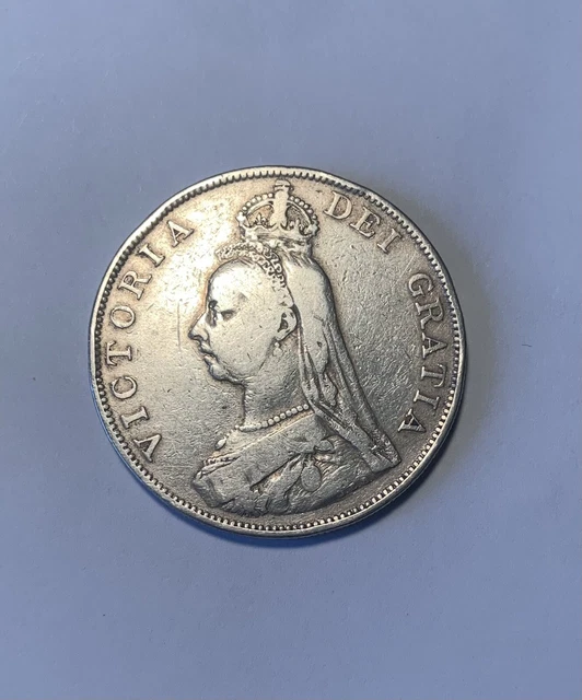 1889 Victoria Silver Double Florin