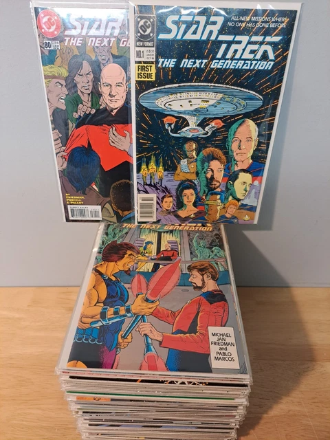 Star Trek The Next Generation 1-80 Complete Set + Annual 1-5 + Special Dc Comics