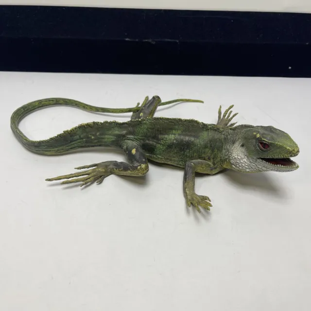 Aaa - Iguana Realistic Toy Plastic Figure Large 12" Long