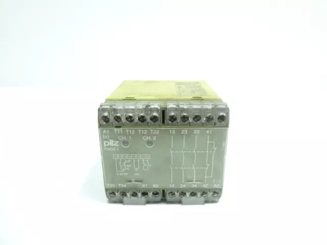 Pilz 475695 PNOZ 1 Safety Relay 24v-dc