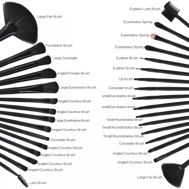 32 Makeup Brushes Set Good Quality