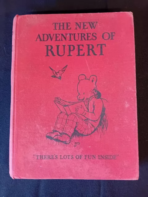1936 The New Adventures Of Rupert. Alfred Bestall. 1St Edition.