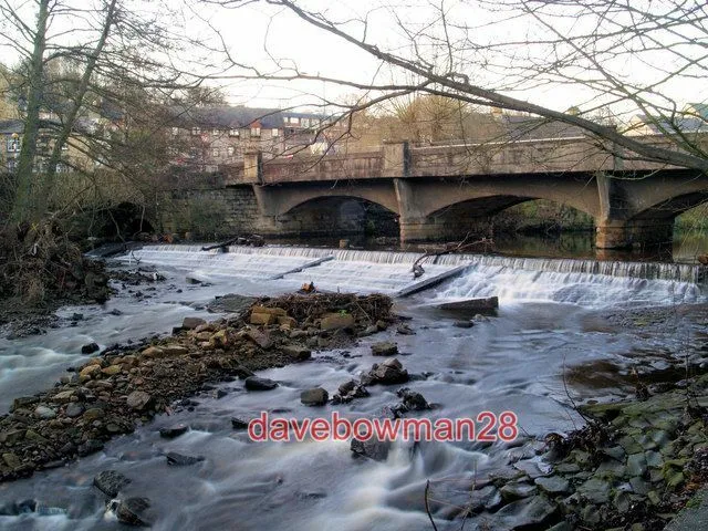 Photo  Oughtibridge Weir On The River Don Roads Around This Area Of Sheffield Ar