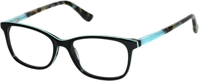 Candie's CA0191 005 Black Square Plastic Optical Eyeglasses Frame 52-16-140