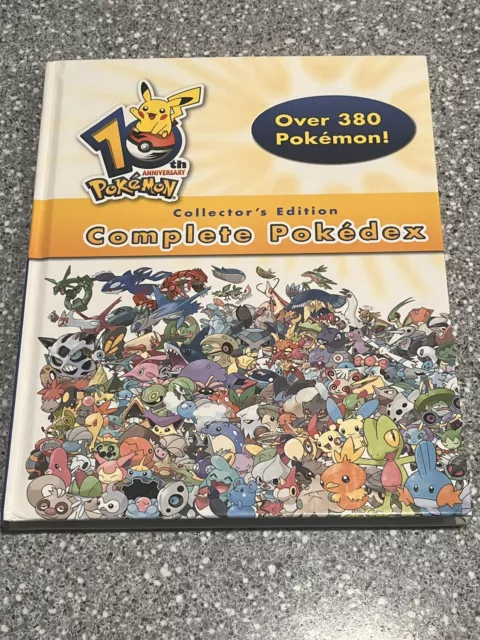 Pokemon 10th Anniversary Complete Pokedex Book Collectors Edition Strategy  Book — ACE TECH