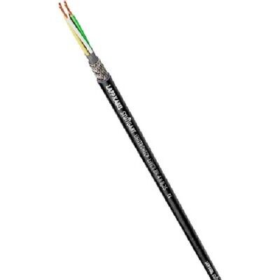 10 metros cable relámpago 1030450 UNITRONIC LiYCY 2x 0,14 cable negro cordón cobre