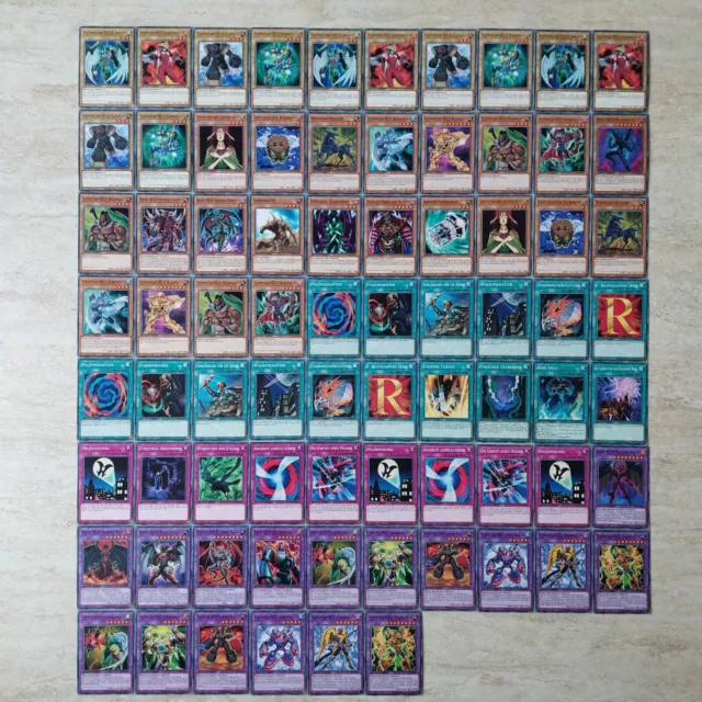 Yugioh großes Elementar-HELD Deck Flammenflügelmann 76 Karten deutsch Jaden Yuki