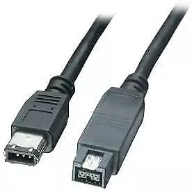 Ex-Pro 1m FireWire 800 to 400 9 Pin to 6 Pin Cable Lead IEEE1394B