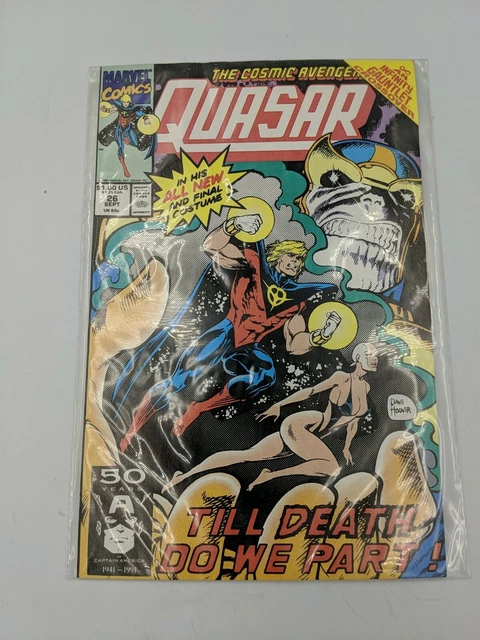 Quasar #26 - NM - Thanos Infinity Gauntlet Crossover