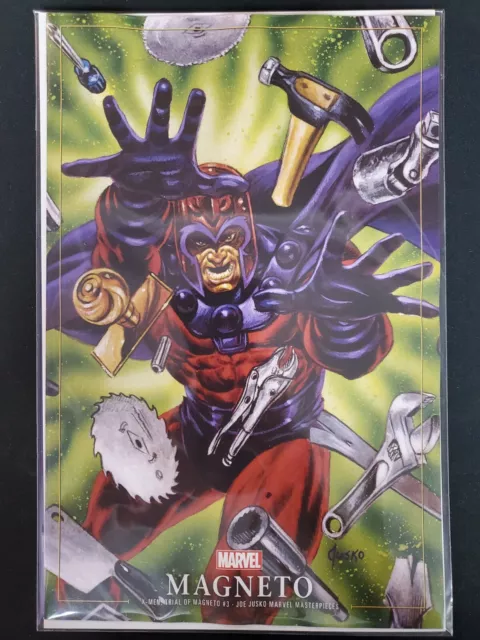 X-Men Trial of Magneto #3 Jusko Masterpieces Variant Marvel 2021 VF/NM Comics