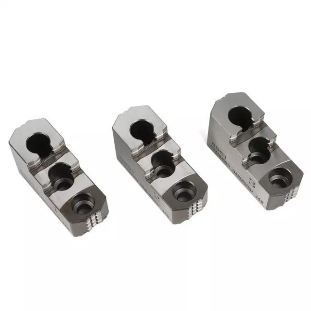 10" Double Step Hard Steel Jaws Fits Kitagawa Samchully B-210 1.5mmx60 CNC Lathe