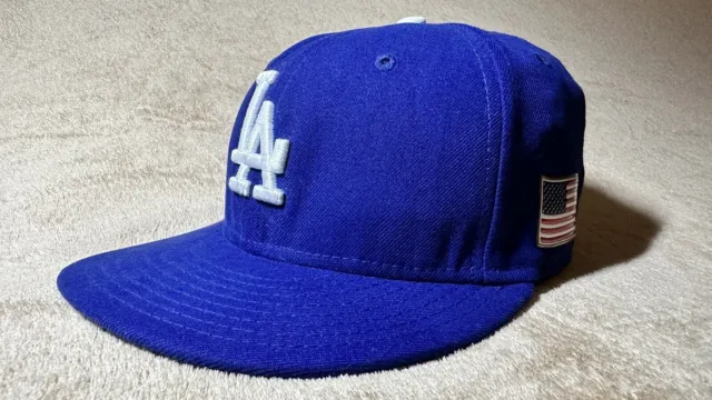 NEW ERA Retro MLB Baseball Cap LOS ANGELES DODGERS 7 1/4 57,7cm BLUE