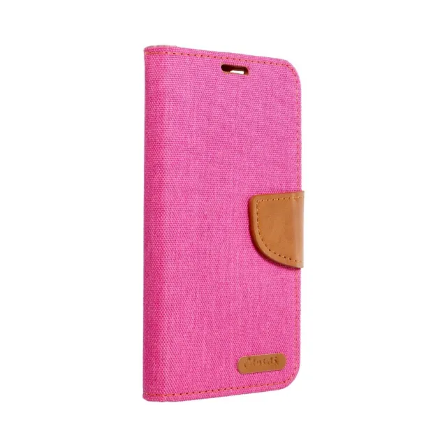 FÜR XIAOMI REDMI NOTE 13 5G - CANVAS Jeans Case Cover Hülle Handy Tasche PINK