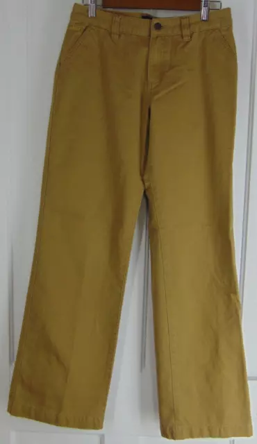 Mountain Khakis Size 8/LONG Bootcut Women’s Teton Twill 100%-Cotton Chino Pants