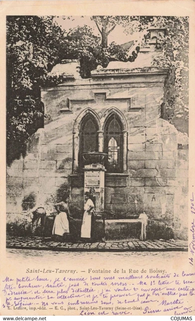 95 - SAINT LEU TAVERNY - S08086 - Fontaine de la Rue de Boissy - En l'�tat - L14
