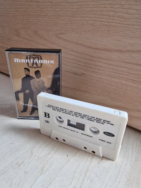 Mantronix - This Should Move Ya Cassette Tape Album.     Capitol