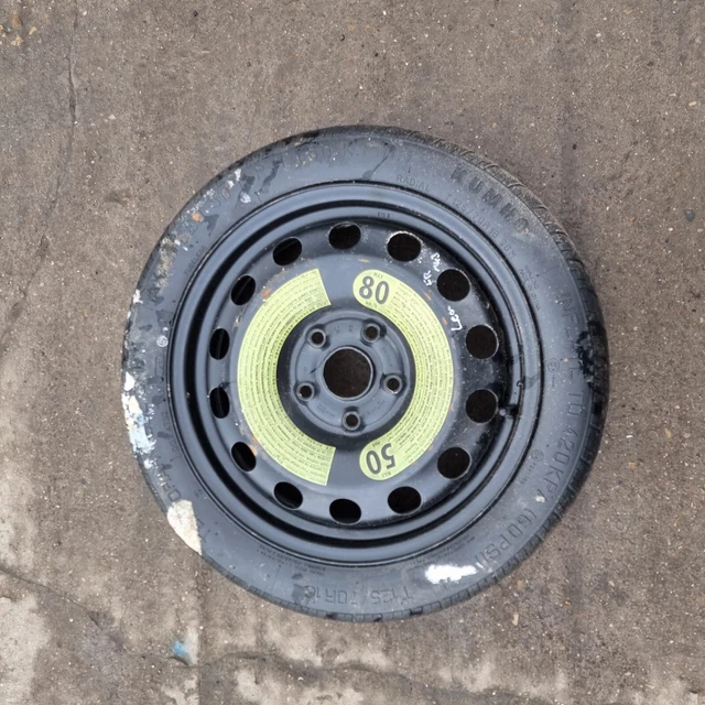 SEAT LEON FR Mk3 Spare Wheel Spacesaver 125/70/16 Inch 2016 69.64
