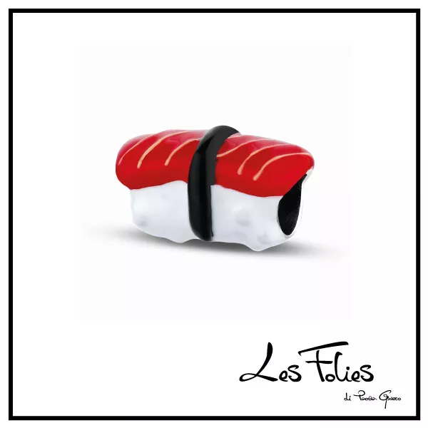 Charm Sushi de Plata 925 - Les Folies (Modelo Pandora)