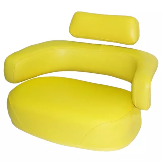 3-Pc Yellow Seat Cushion Set Fits John Deere Tractor 3010 4010 4020 4320 4430