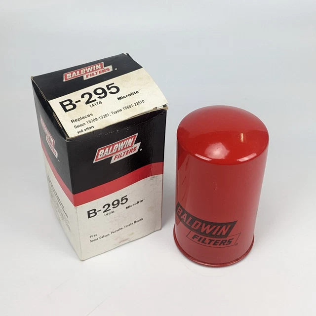 Baldwin B-295 Spin On Oil Filter - NEW OLD STOCK PH3639 51321 1512 L521 LS188