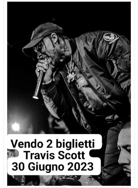 biglietto travis scott  30/06 Ippodromo Snai La Maura Milano