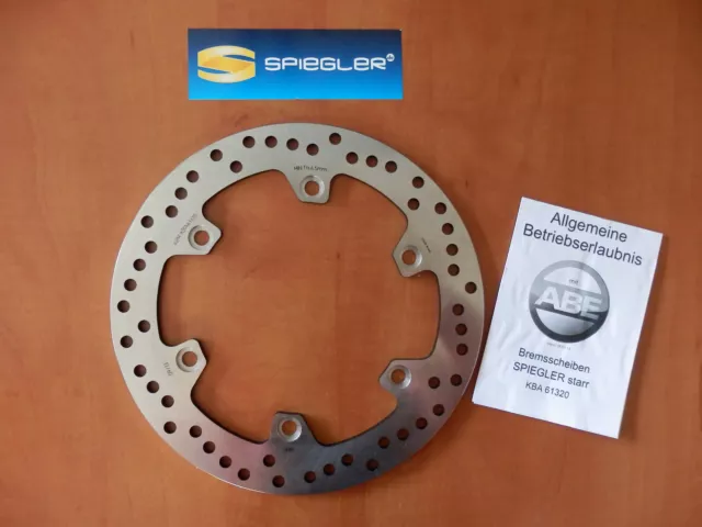 CB 1100 X-11 Eleven SC42 SPIEGLER ABE Bremsscheibe hinten EDELSTAHL break disc