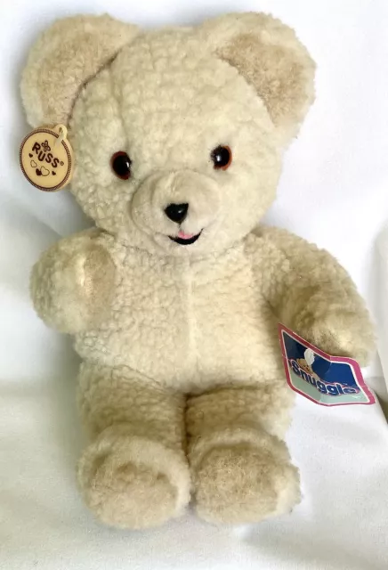 VINTAGE 1985 RUSS Berrie SNUGGLE Bear 15