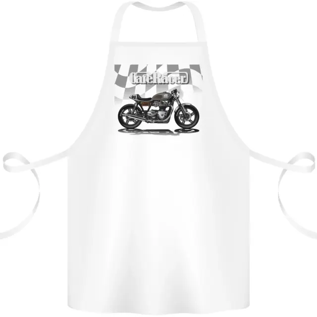 Cafe Racer Motorbike Motorcycle Biker Cotton Apron 100% Organic