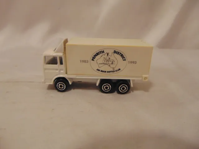 Australian Jim Beam Club Penrith District 10 Year 1983-1993 Delivery Truck