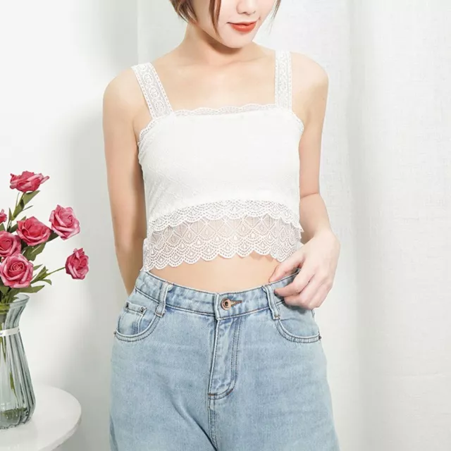 Anti-exposuretube Top Breathable Lace Chest Cover Anti-slip Modesty Panel  Inner Wear for Women Lace Tube Top
