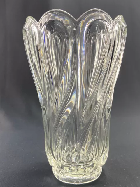 Grand vase en verre 1930