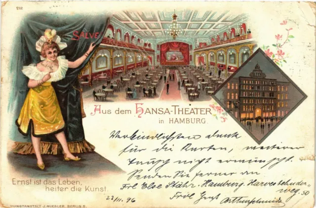 CPA AK Hamburg- Hansa Theater , souvenir GERMANY (948288)