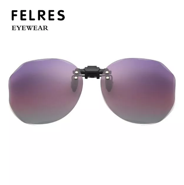 Clip On Flip Up Polarized Sunglasses Men Women Classic Driving Glasses UV400