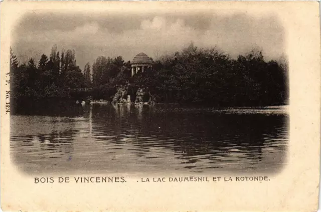 CPA PARIS 12th Bois de VINENNES Le Lac Daumesnil et la Rotonde (672631)