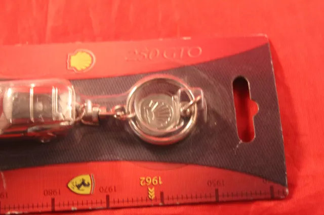 Ferrari Keyring Vtg Official 1962 250 Gto  Model By Shell Nos