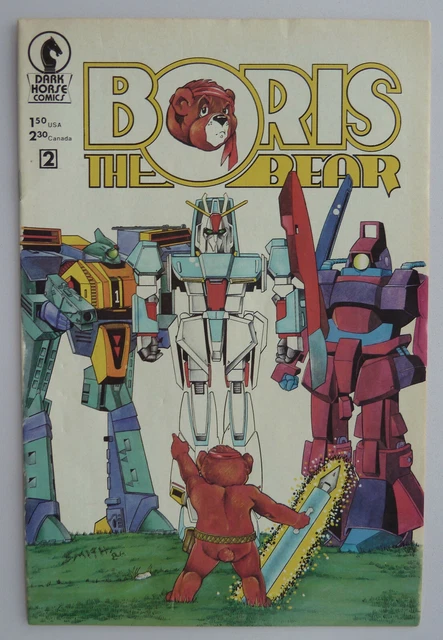 Boris the Bear #2 - Dark Horse Comics 1986 F/VF 7.0