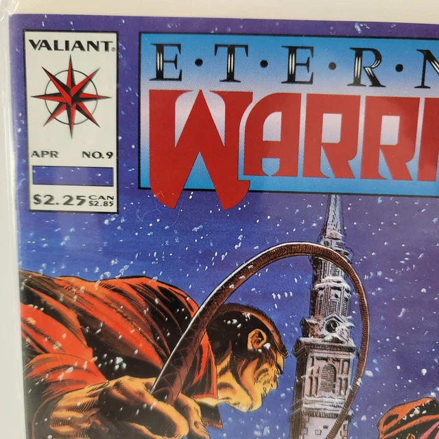 Eternal Warrior #9 NM+ Valiant Comics 1993 1st App Book Of Geomancers 2
