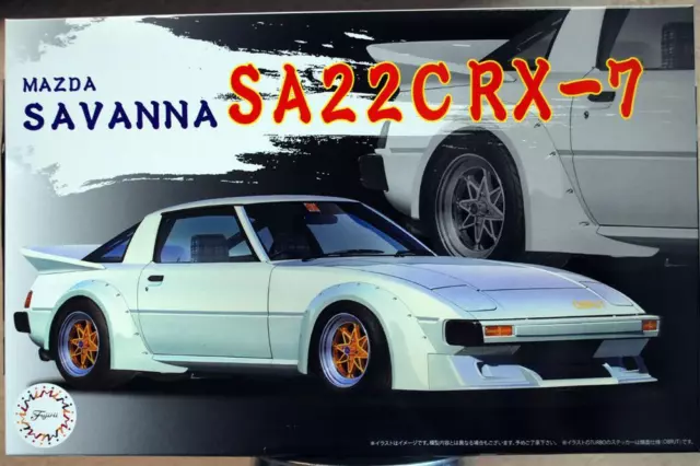 Fujimi 046174 1985 Mazda Savanna RX 7 SA22CRX-7 Breitbau JDM 1:24