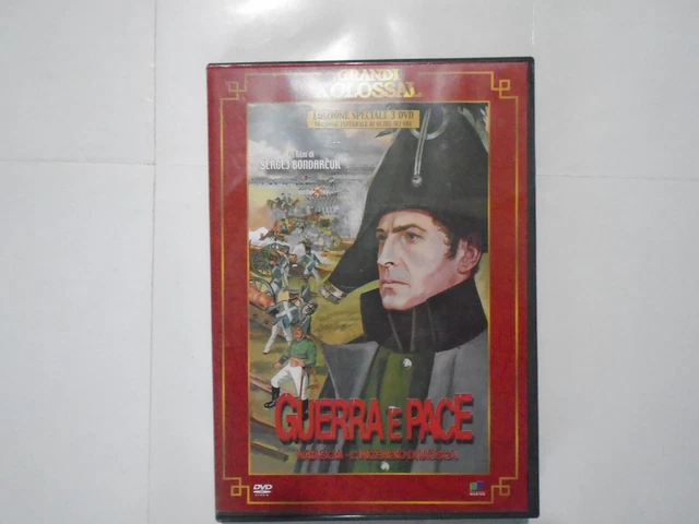 DVD FILM,GUERRA E Pace Natascia-L'incendio Di Mosca,I Grandi Kolossal 3